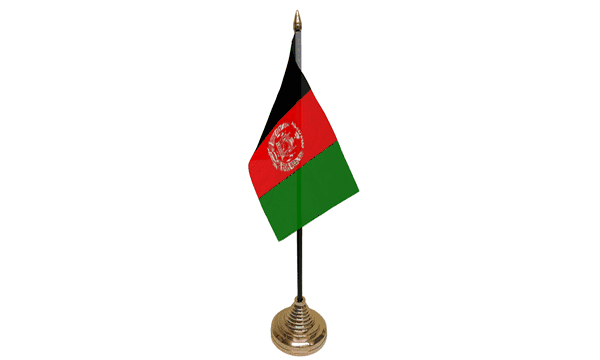 Afghanistan New Table Flags